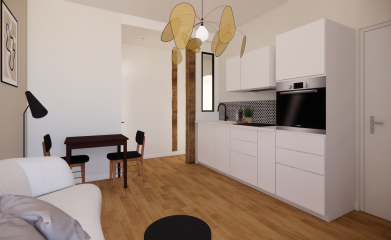Conception 3D pour valorisation immobili&egrave;re &agrave; Paris image 