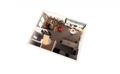 Réagencement complet du rez de chaussée d’une maison à franconville image 