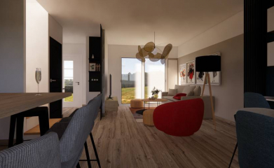 Réagencement complet du rez de chaussée d’une maison à franconville image 