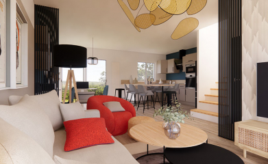 Réagencement complet du rez de chaussée d’une maison à franconville image 