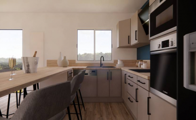 Réagencement complet du rez de chaussée d’une maison à franconville image 