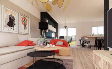 Réagencement complet du rez de chaussée d’une maison à franconville image 