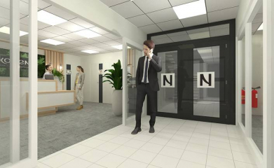 Agencement de bureaux à Cergy Pontoise image 