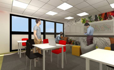 Agencement de bureaux à Cergy Pontoise image 