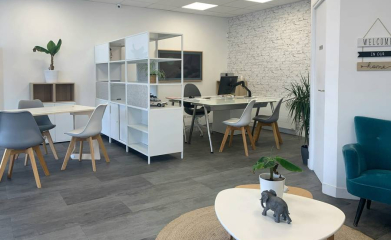 Décoration de l'agence immobilière Evoxe installée à Eaubonne (95) image 
