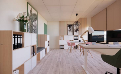 Projet d'agencement et de décoration d'un bureau de direction en haute-loire (43) image 