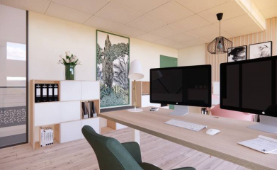 Projet d'agencement et de décoration d'un bureau de direction en haute-loire (43) image 